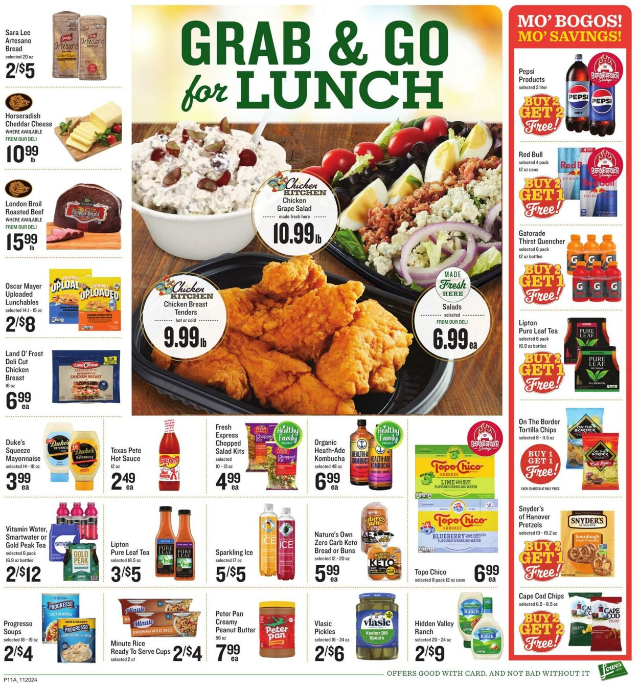 Weekly ad Lowes Foods 11/20/2024 - 11/28/2024