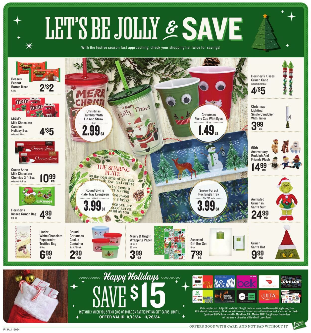 Weekly ad Lowes Foods 11/20/2024 - 11/28/2024