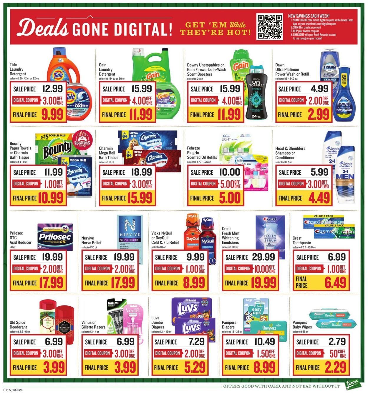 Weekly ad Lowes Foods 10/02/2024 - 10/08/2024