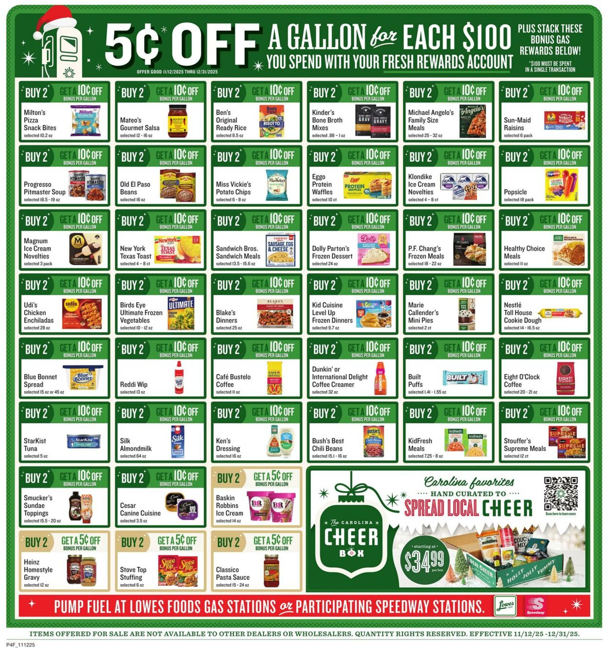 Weekly ad Lowes Foods 11/12/2025 - 12/31/2025