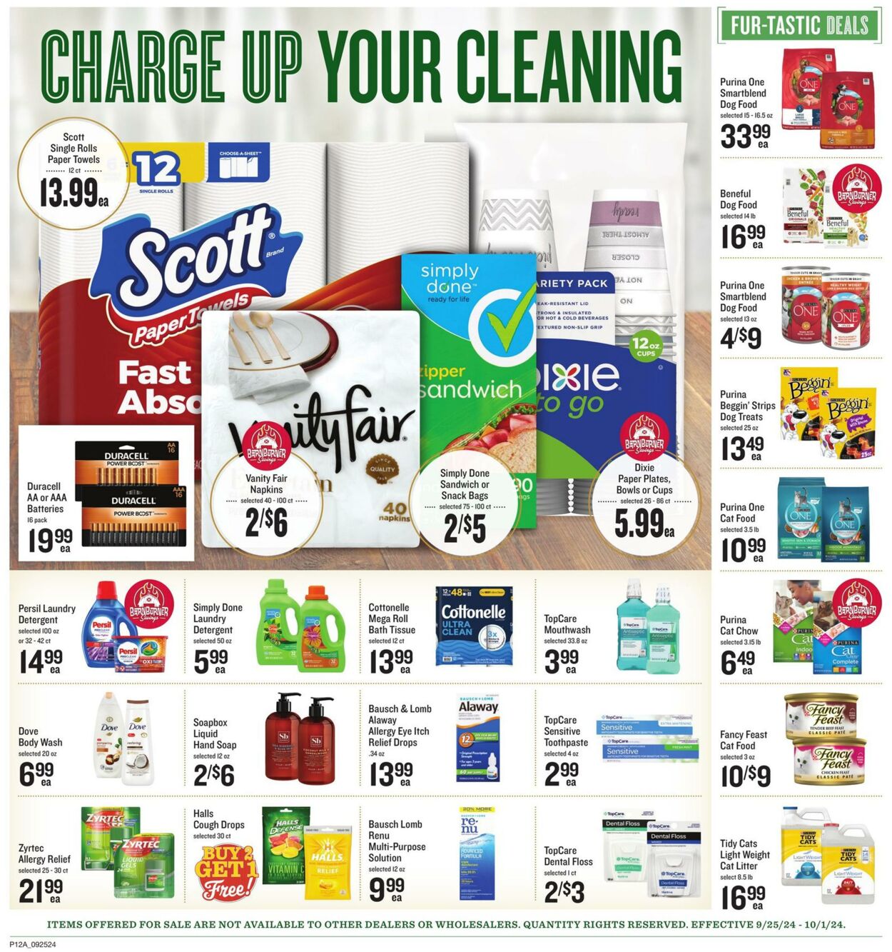 Weekly ad Lowes Foods 09/25/2024 - 10/01/2024