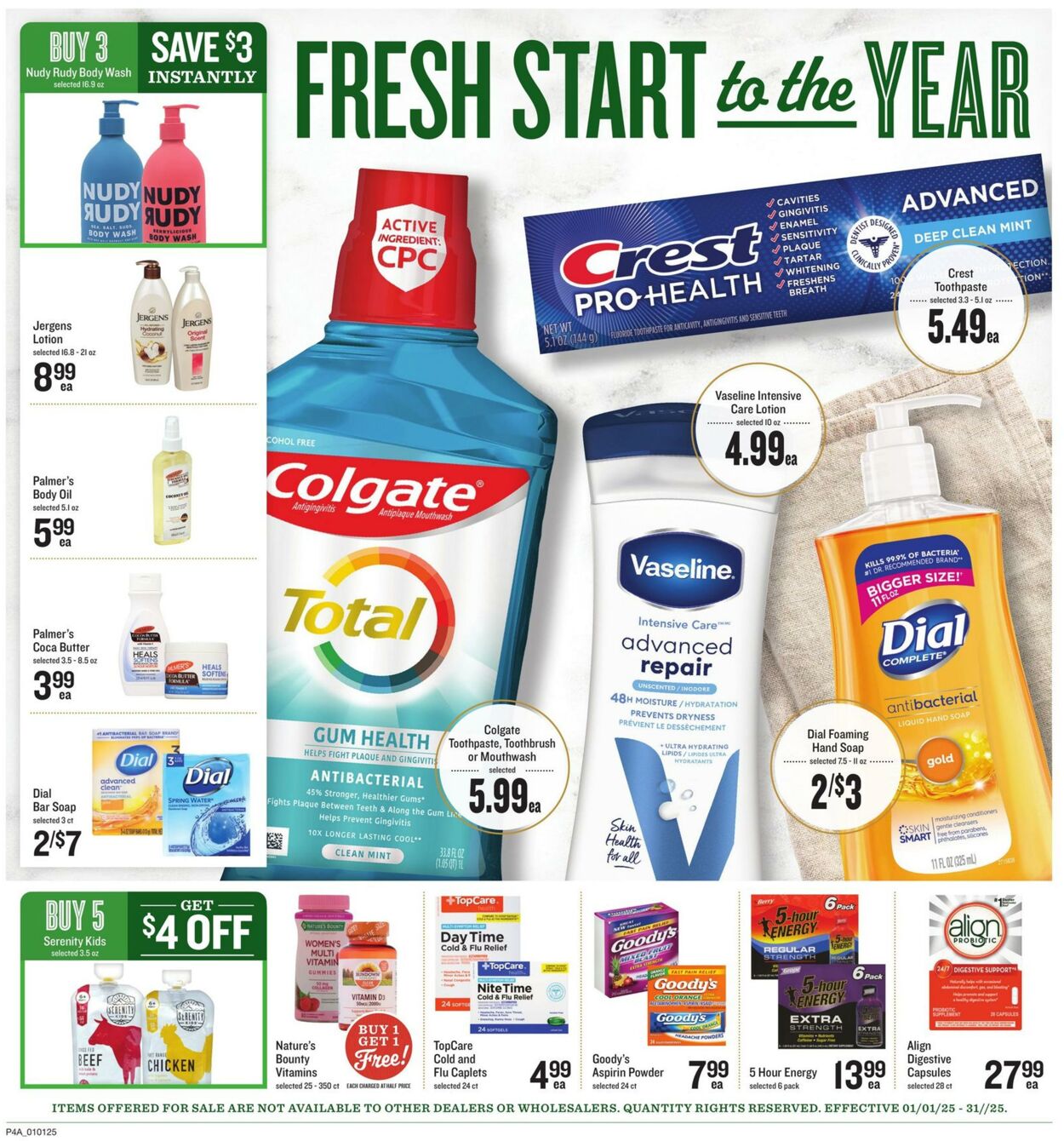 Weekly ad Lowes Foods 01/01/2025 - 01/21/2025