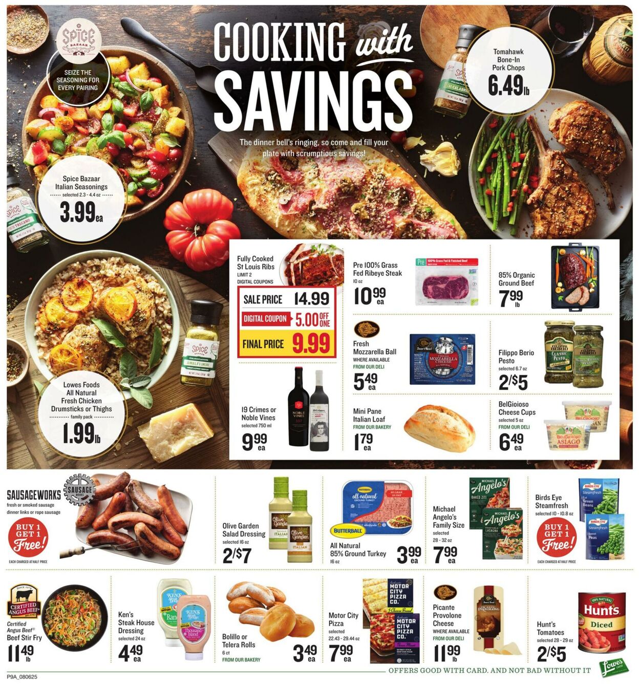 Weekly ad Lowes Foods 08/06/2025 - 08/12/2025