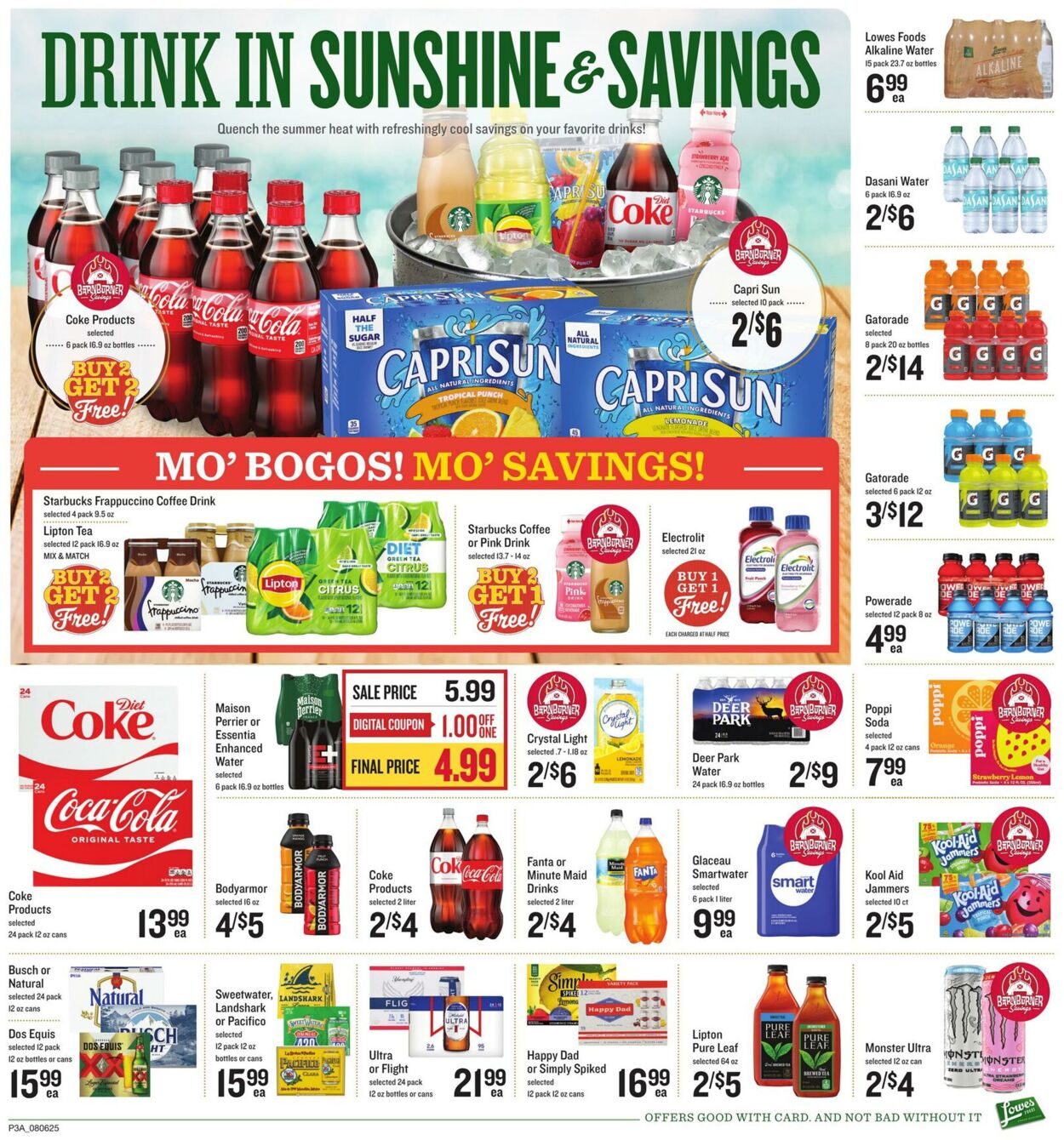 Weekly ad Lowes Foods 08/06/2025 - 08/12/2025