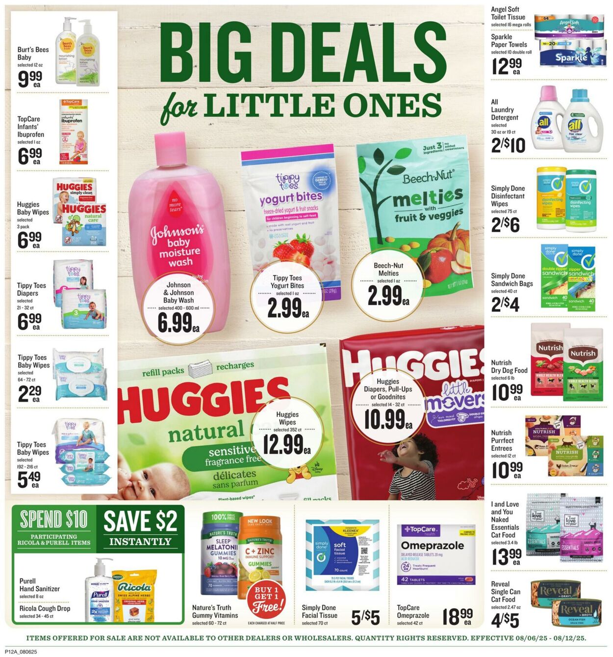 Weekly ad Lowes Foods 08/06/2025 - 08/12/2025