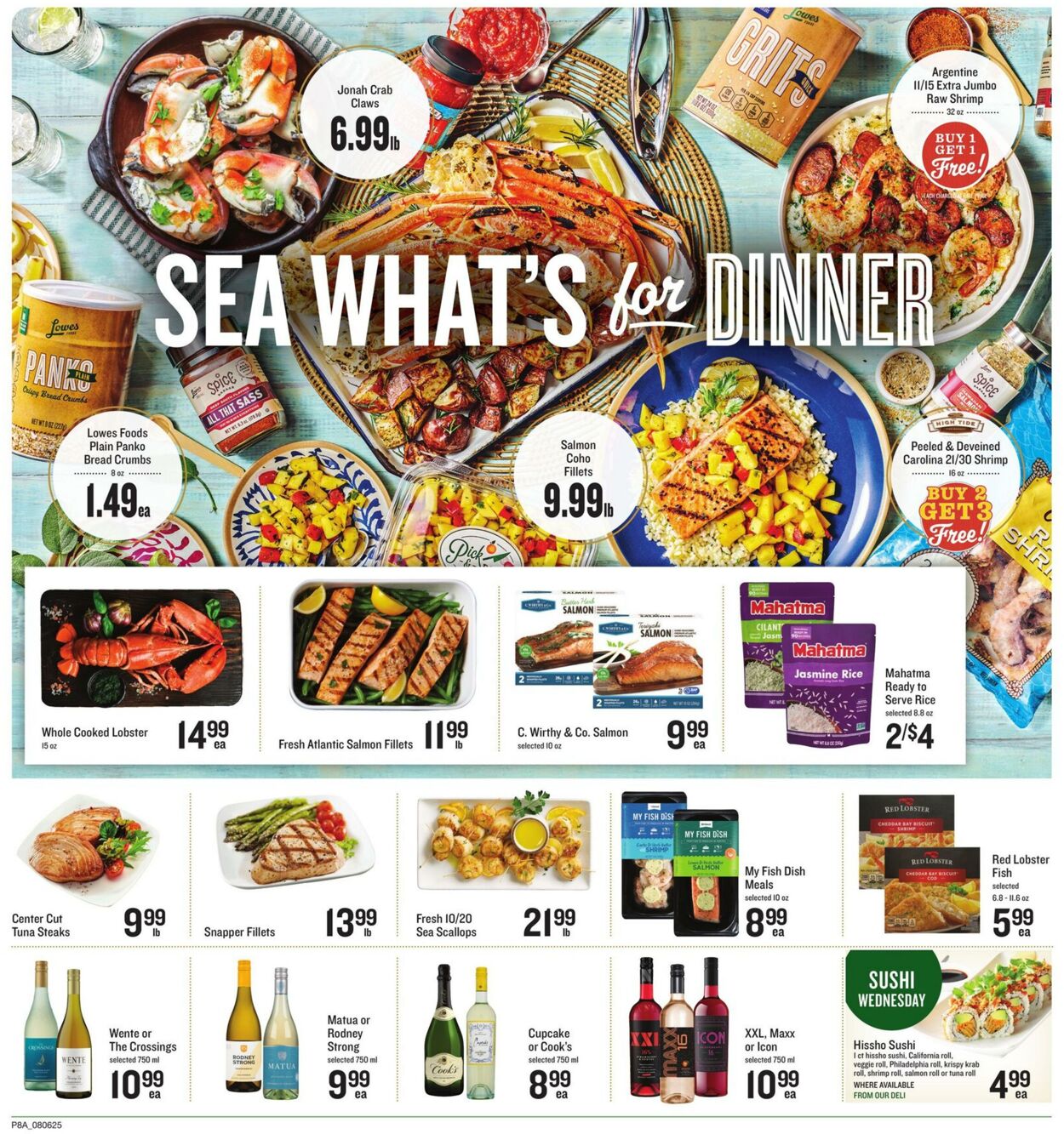 Weekly ad Lowes Foods 08/06/2025 - 08/12/2025