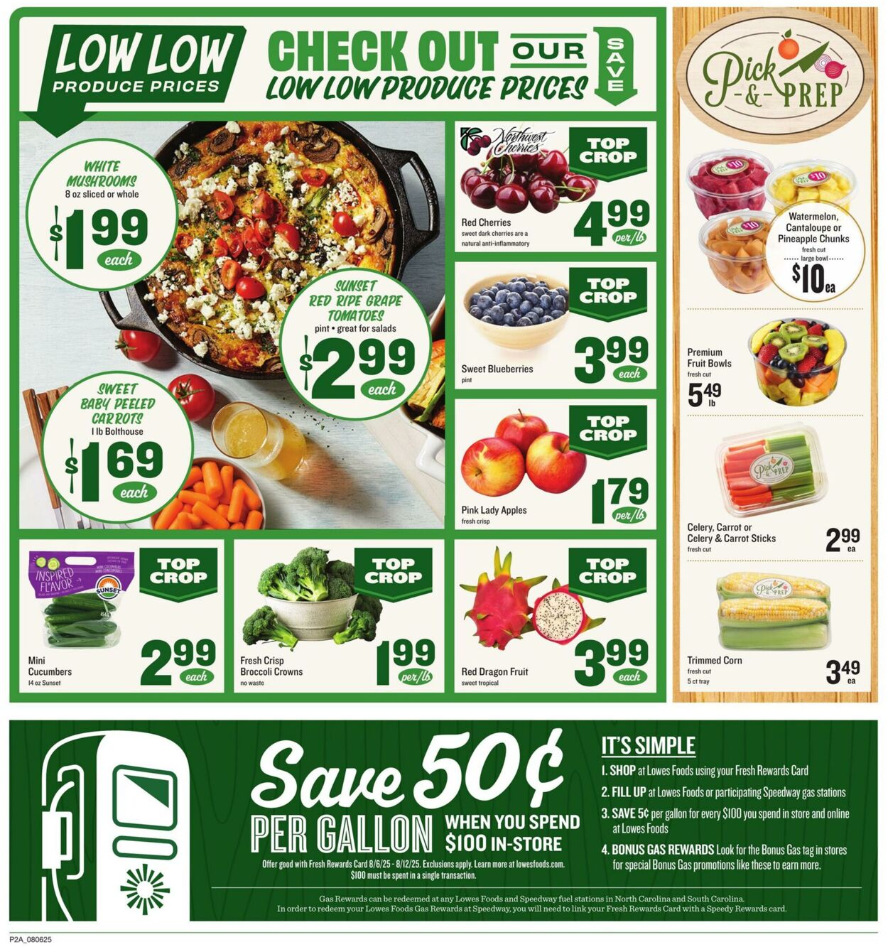 Weekly ad Lowes Foods 08/06/2025 - 08/12/2025