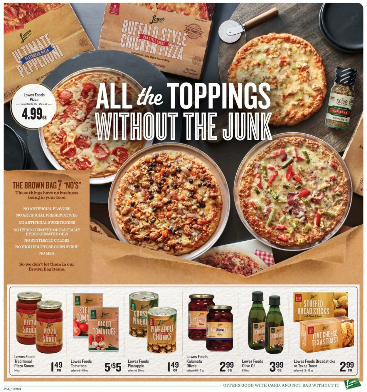 Weekly ad Lowes Foods 10/09/2024 - 10/15/2024