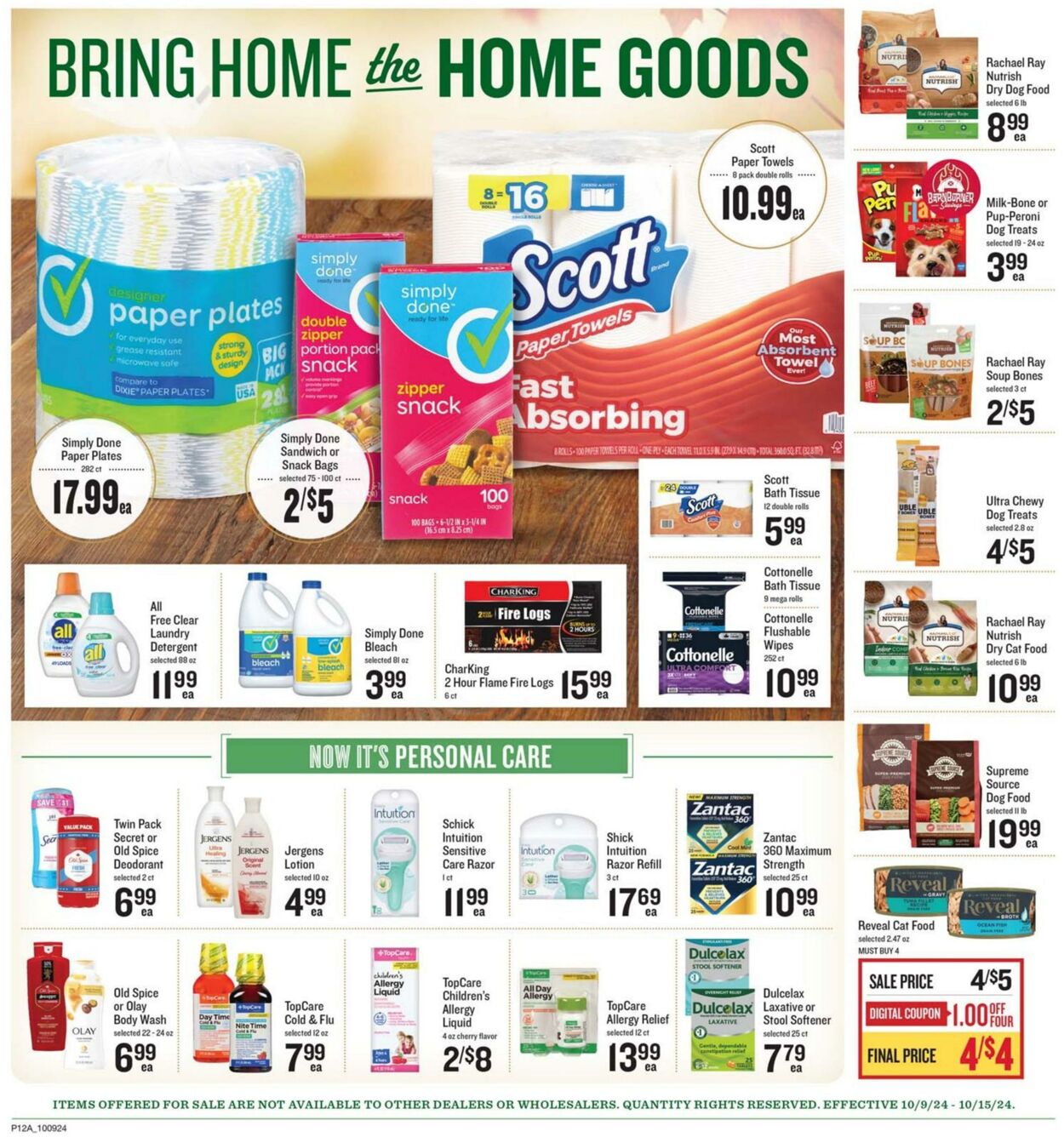 Weekly ad Lowes Foods 10/09/2024 - 10/15/2024