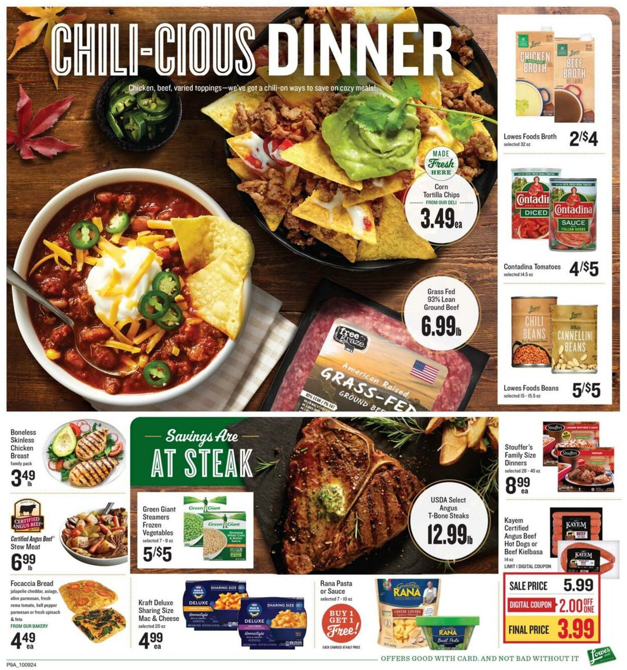 Weekly ad Lowes Foods 10/09/2024 - 10/15/2024