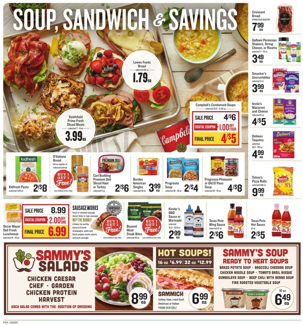 Weekly ad Lowes Foods 12/03/2025 - 12/09/2025