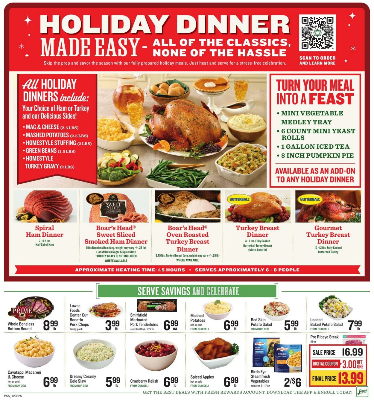 Weekly ad Lowes Foods 12/03/2025 - 12/09/2025