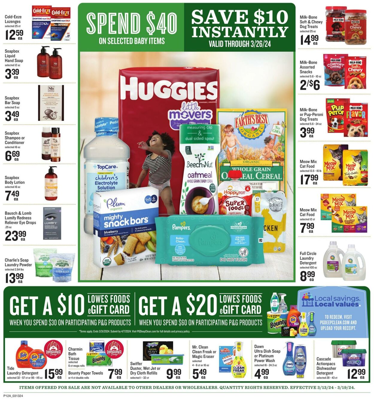 Weekly ad Lowes Foods 03/13/2024 - 03/19/2024