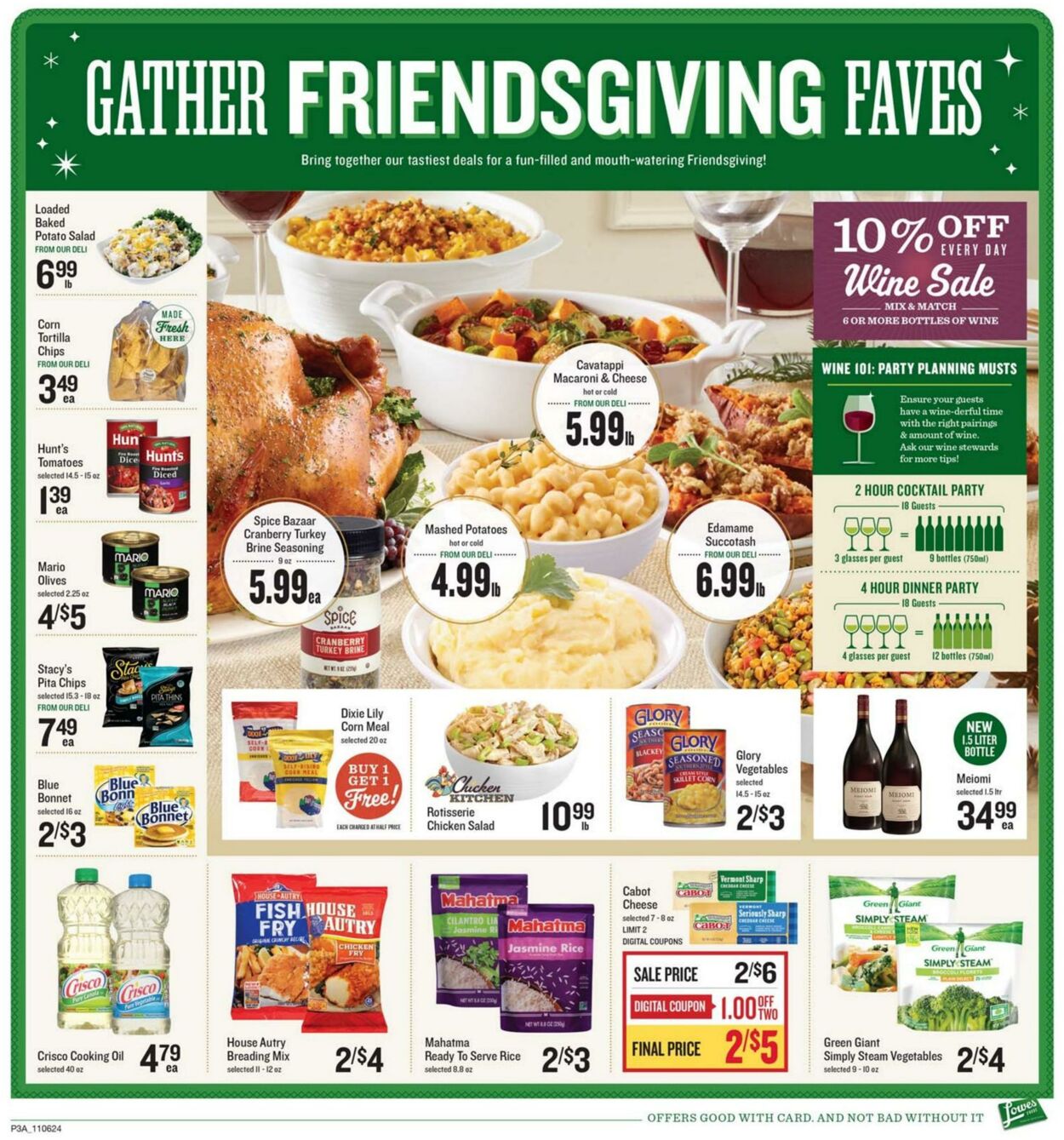 Weekly ad Lowes Foods 11/06/2024 - 11/12/2024