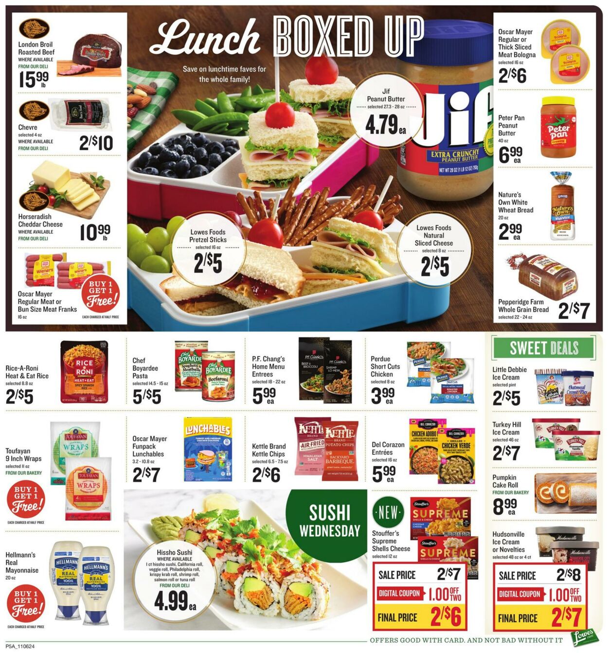 Weekly ad Lowes Foods 11/06/2024 - 11/12/2024