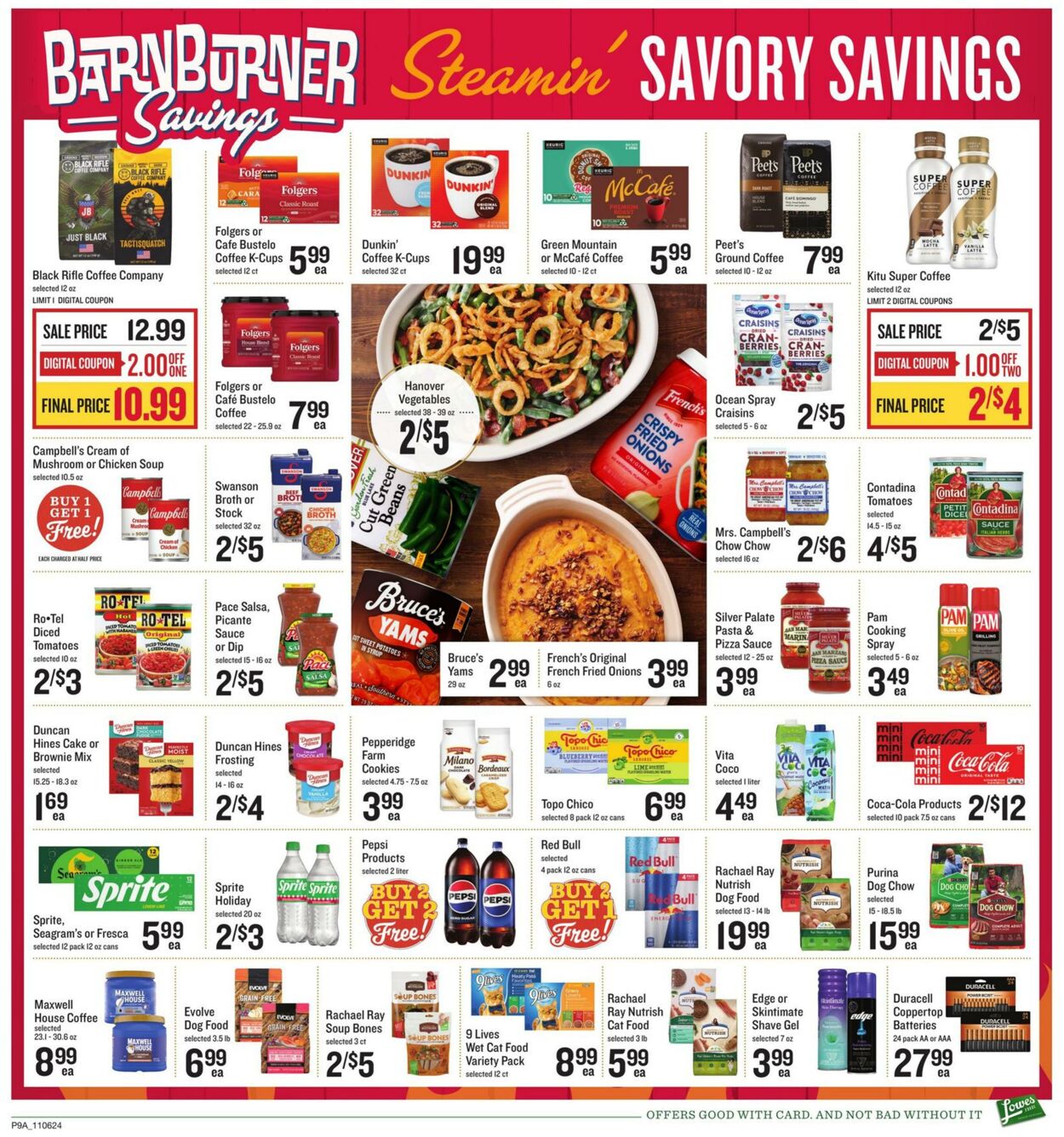 Weekly ad Lowes Foods 11/06/2024 - 11/12/2024