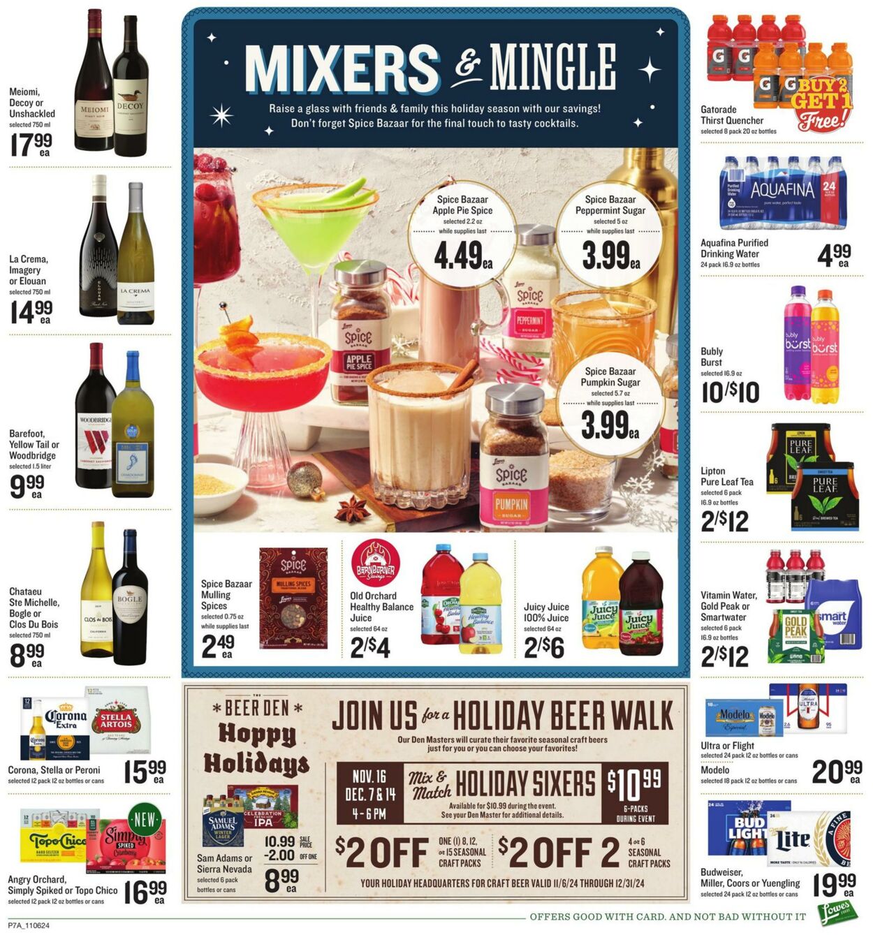 Weekly ad Lowes Foods 11/06/2024 - 11/12/2024