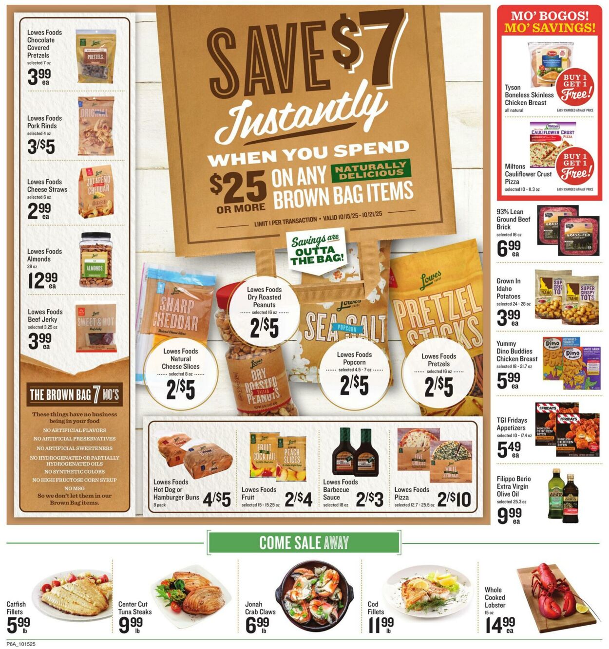 Weekly ad Lowes Foods 10/15/2025 - 10/21/2025
