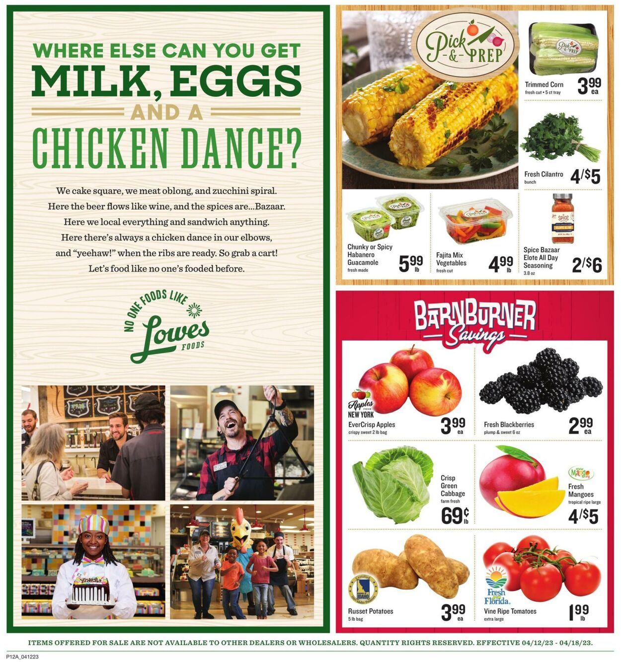 Weekly ad Lowes Foods 04/12/2023 - 04/18/2023