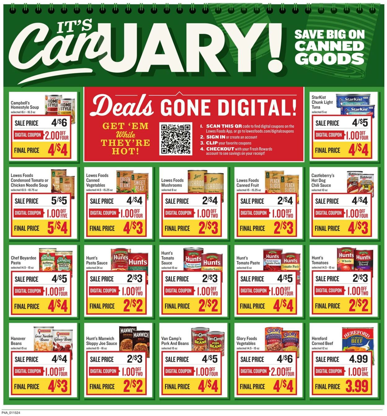 Weekly ad Lowes Foods 01/15/2025 - 01/21/2025