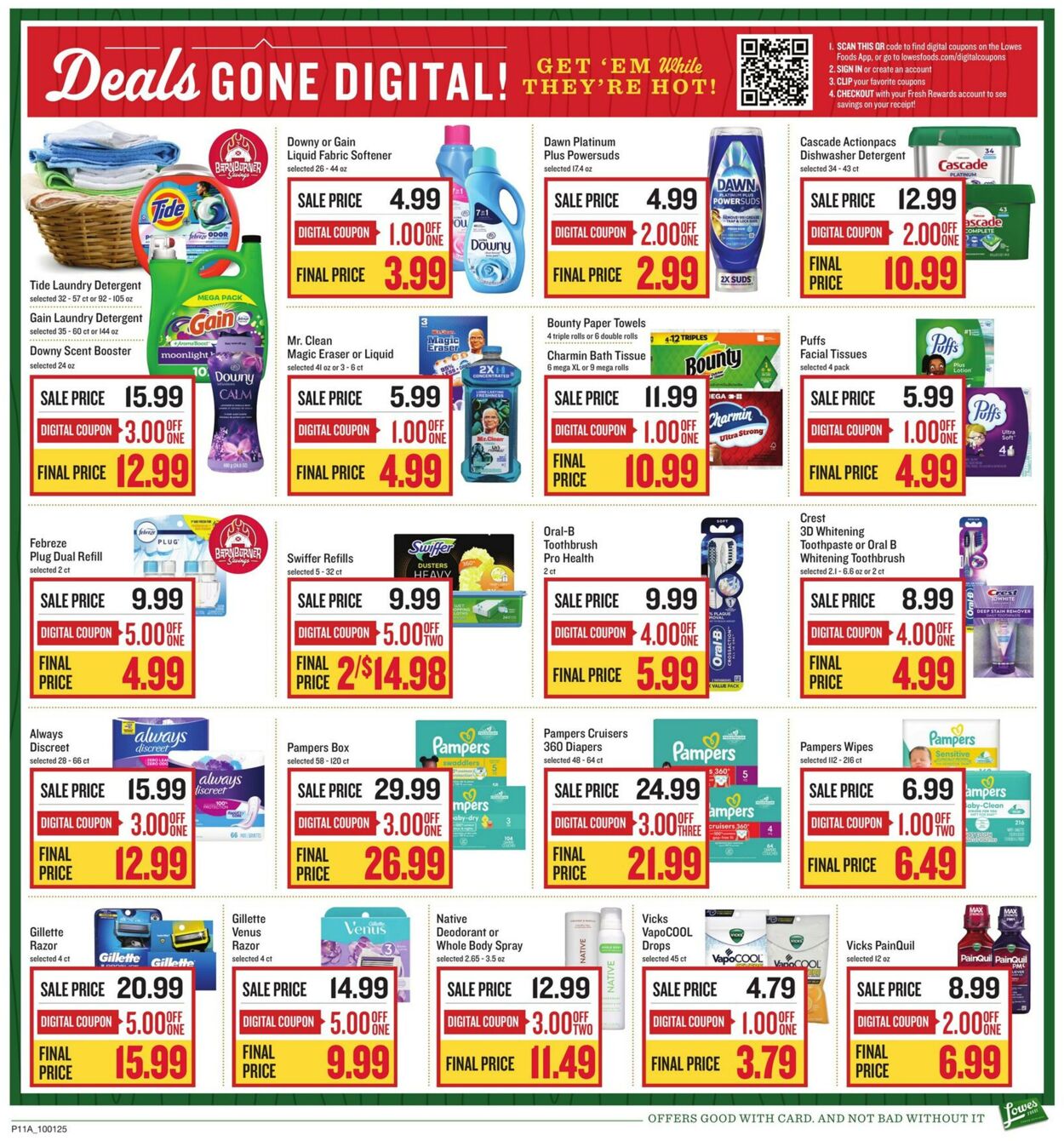 Weekly ad Lowes Foods 10/01/2025 - 10/07/2025