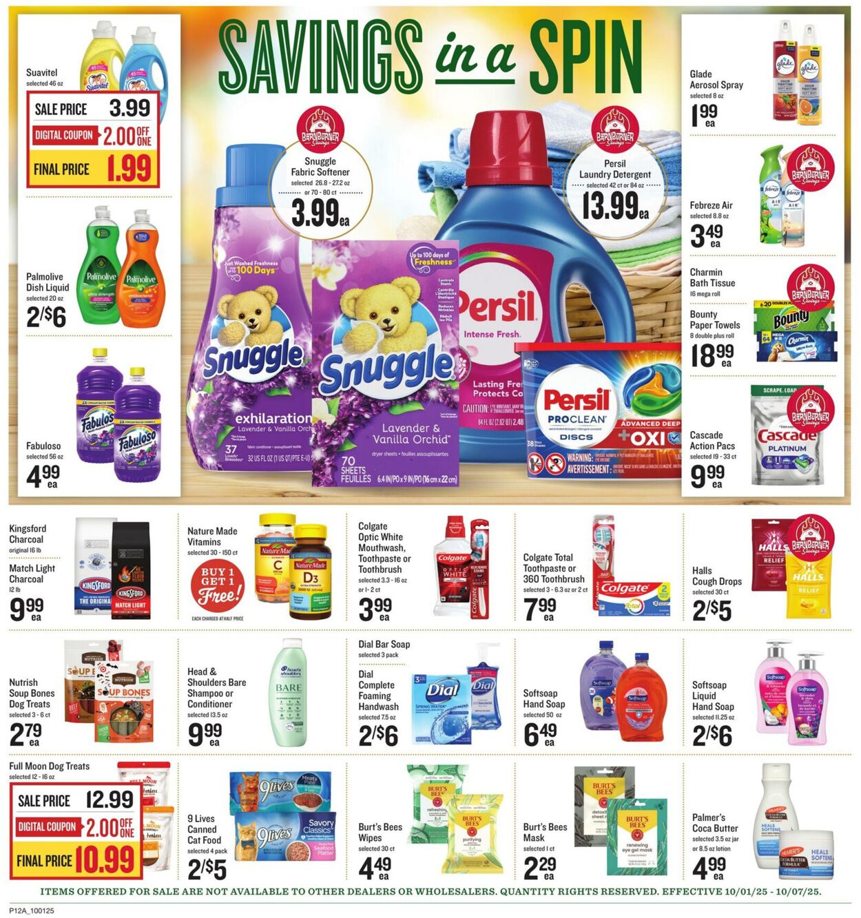 Weekly ad Lowes Foods 10/01/2025 - 10/07/2025