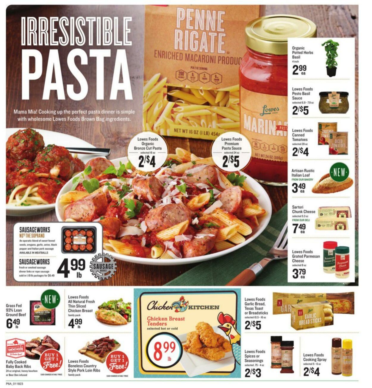 Weekly ad Lowes Foods 01/18/2023 - 01/24/2023