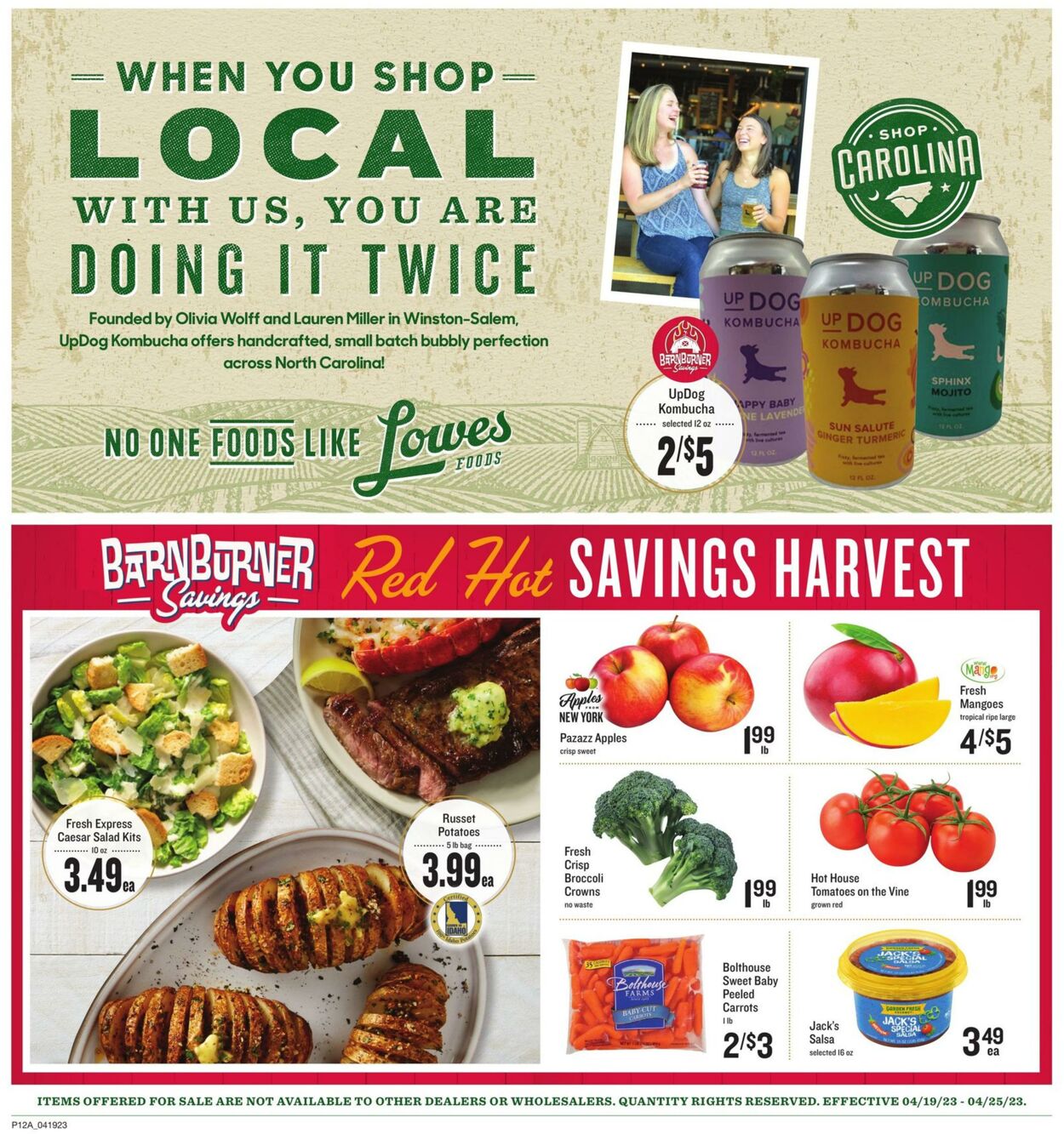 Weekly ad Lowes Foods 04/19/2023 - 04/25/2023