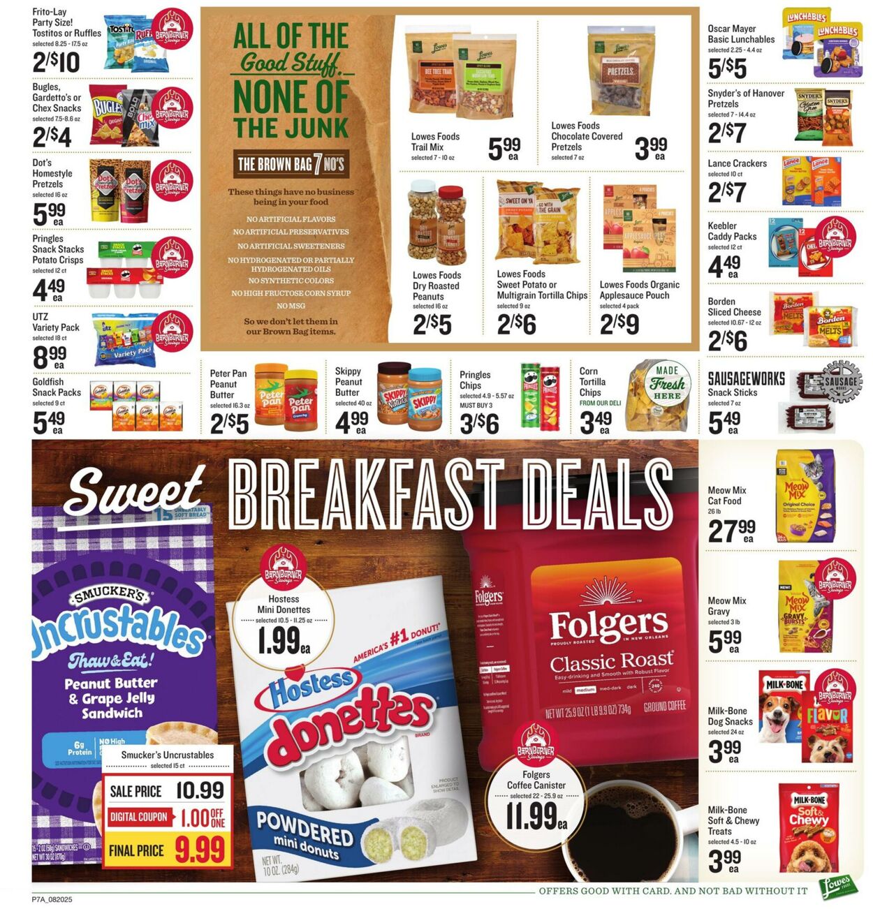 Weekly ad Lowes Foods 08/20/2025 - 08/26/2025