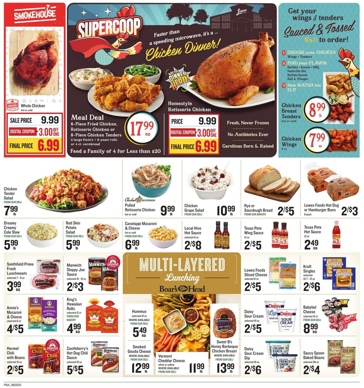 Weekly ad Lowes Foods 08/20/2025 - 08/26/2025