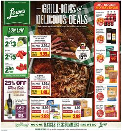 Weekly ad Lowes Foods 08/20/2025 - 08/26/2025
