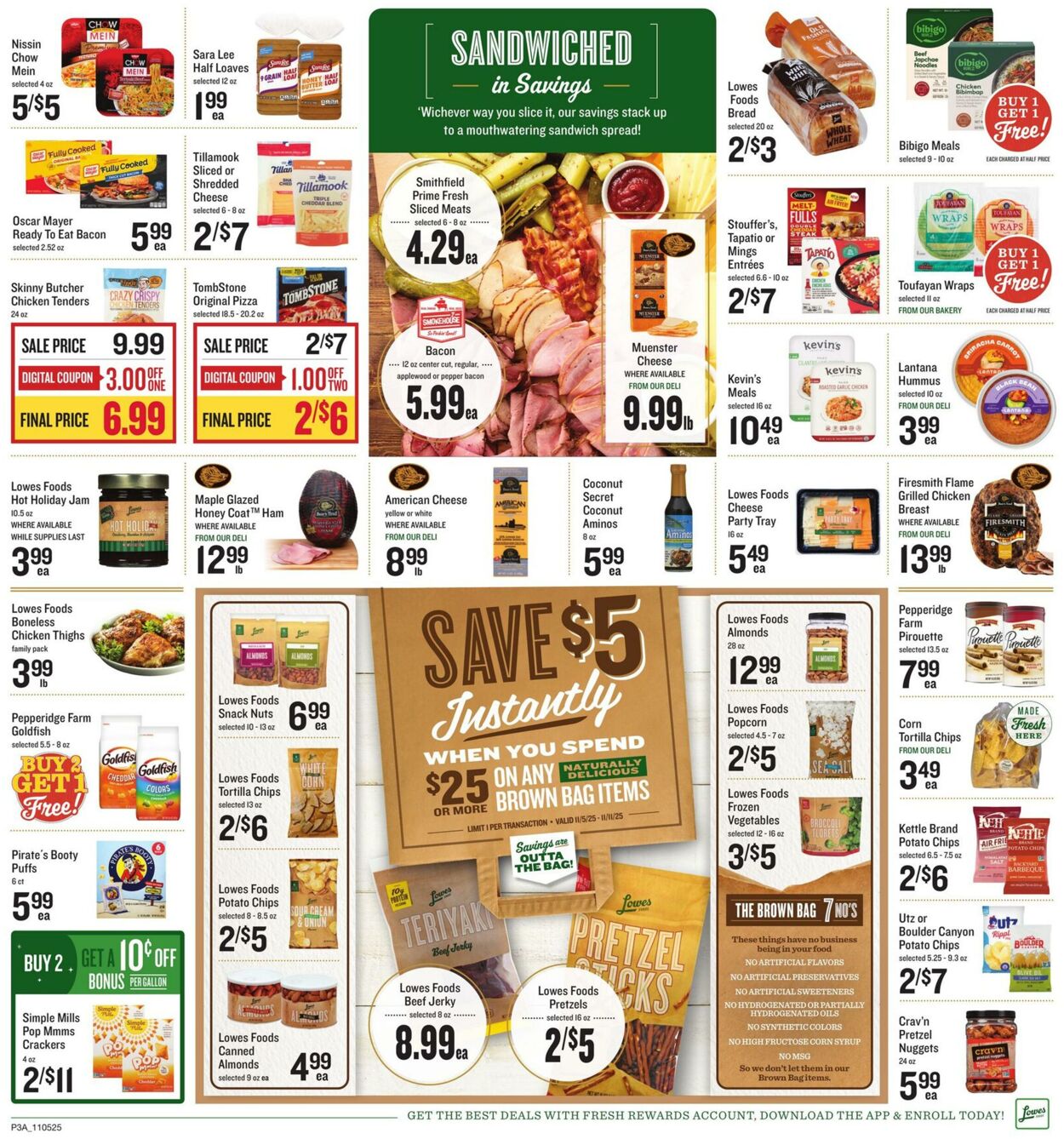 Weekly ad Lowes Foods 11/05/2025 - 11/11/2025