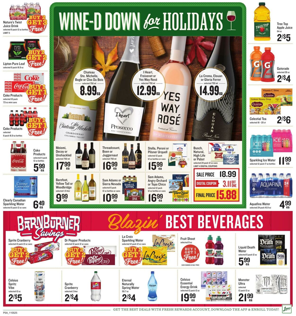 Weekly ad Lowes Foods 11/05/2025 - 11/11/2025