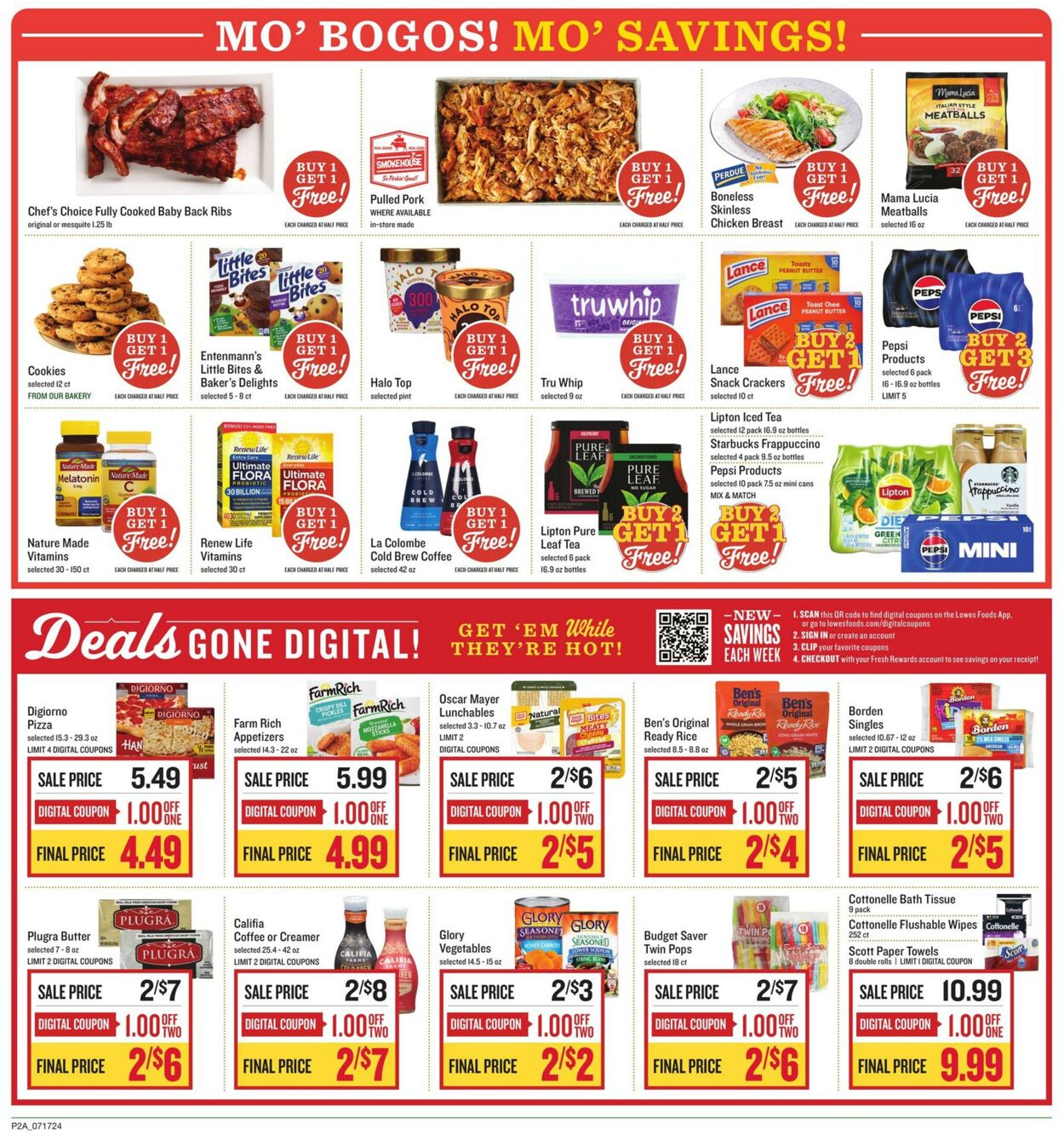 Weekly ad Lowes Foods 07/17/2024 - 07/23/2024