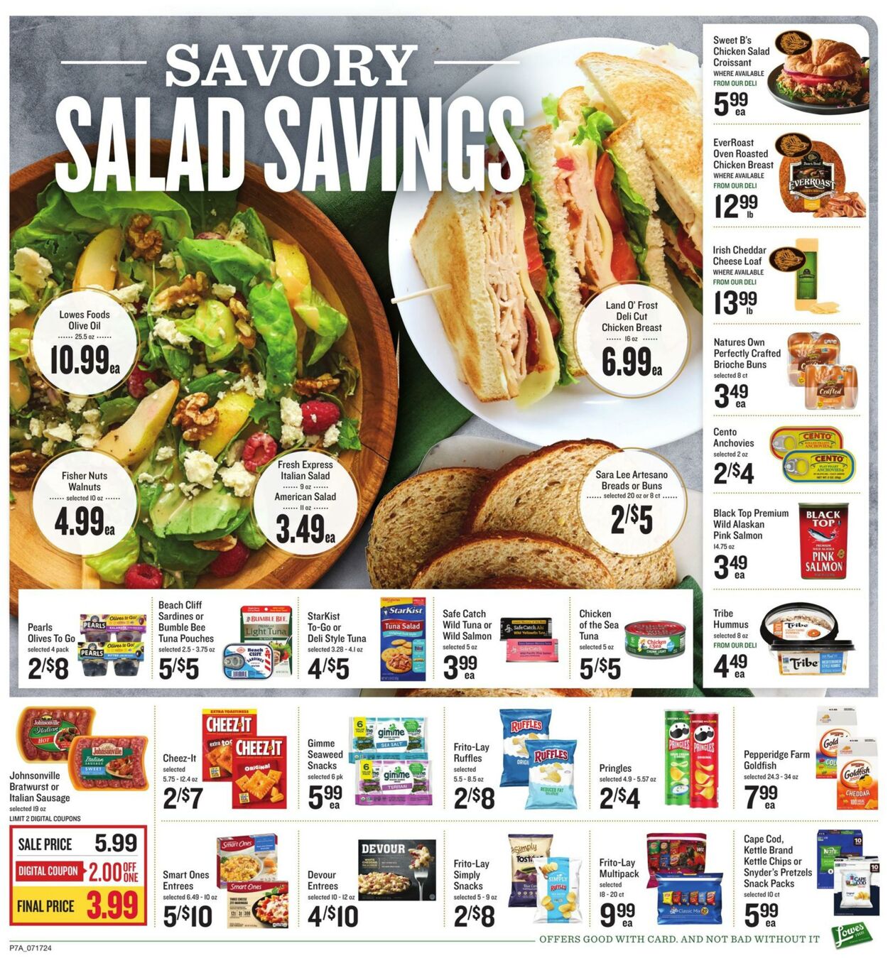 Weekly ad Lowes Foods 07/17/2024 - 07/23/2024