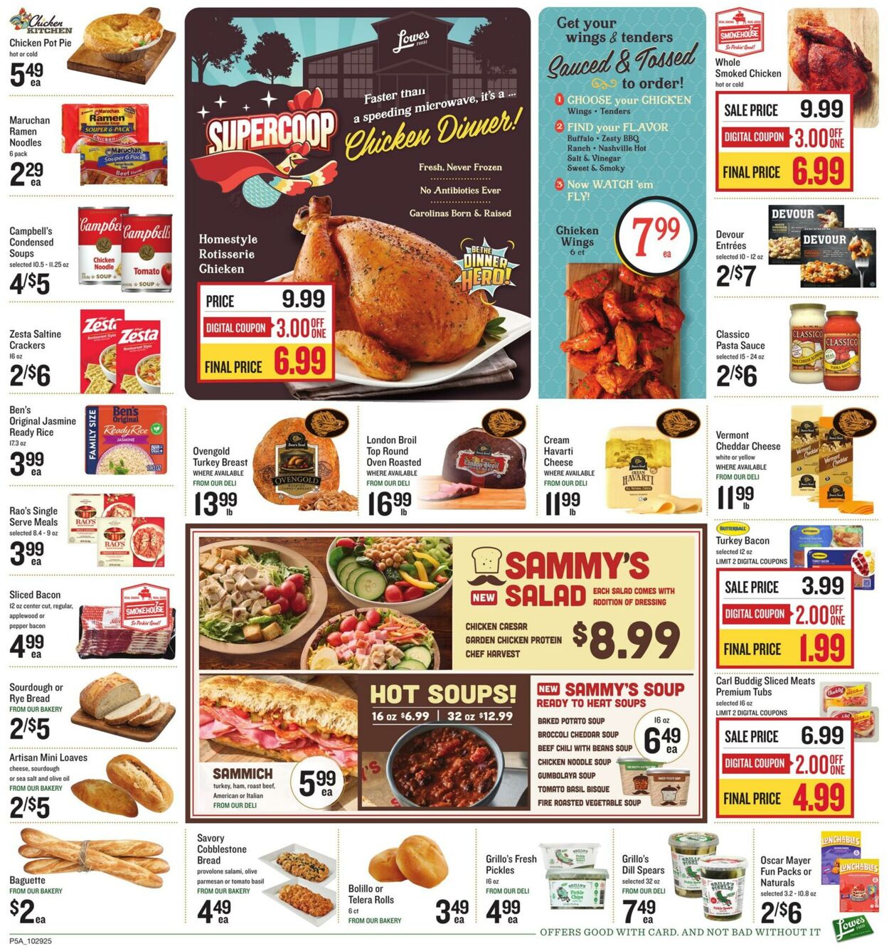 Weekly ad Lowes Foods 10/29/2025 - 11/04/2025