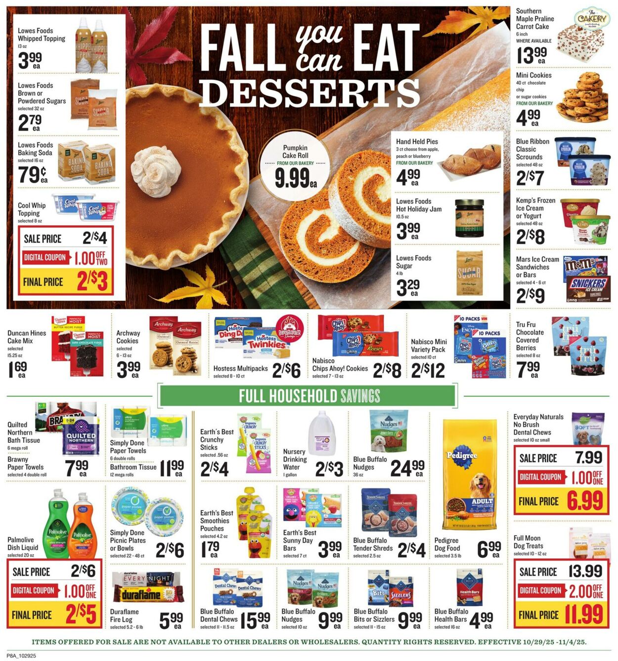 Weekly ad Lowes Foods 10/29/2025 - 11/04/2025