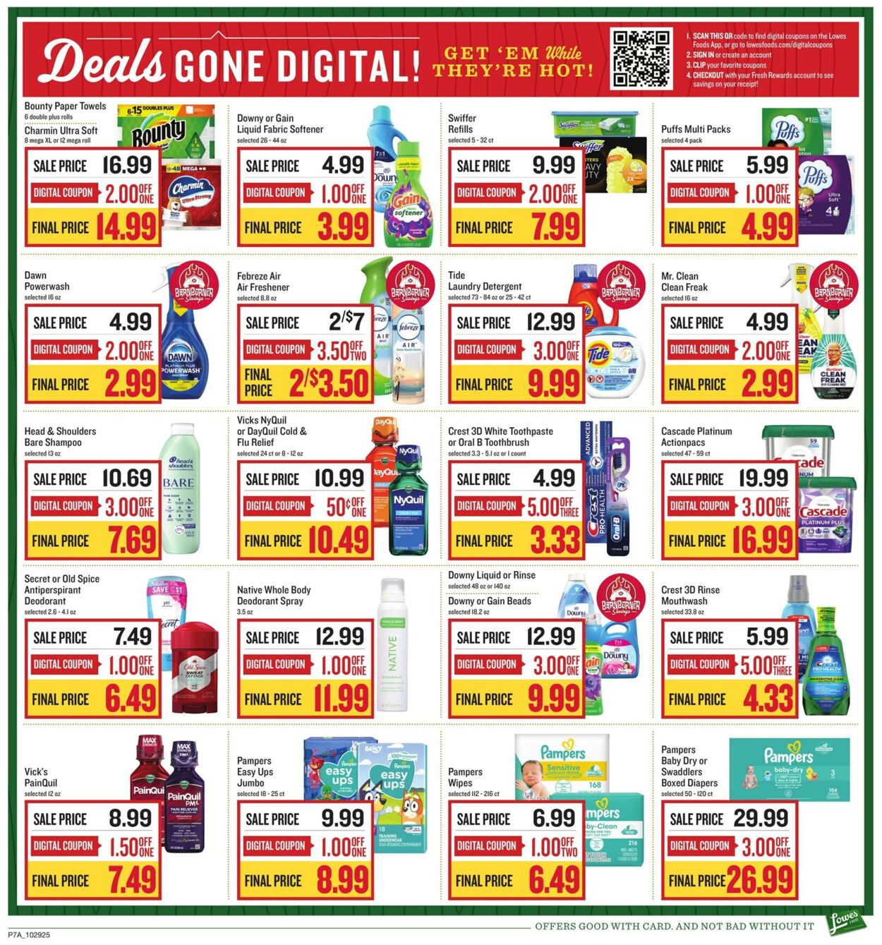 Weekly ad Lowes Foods 10/29/2025 - 11/04/2025