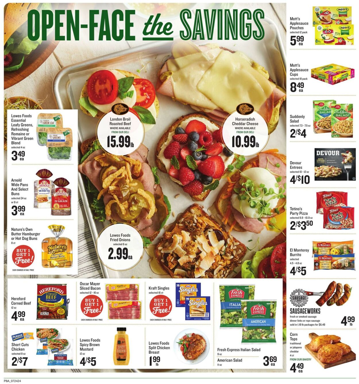 Weekly ad Lowes Foods 07/24/2024 - 07/30/2024