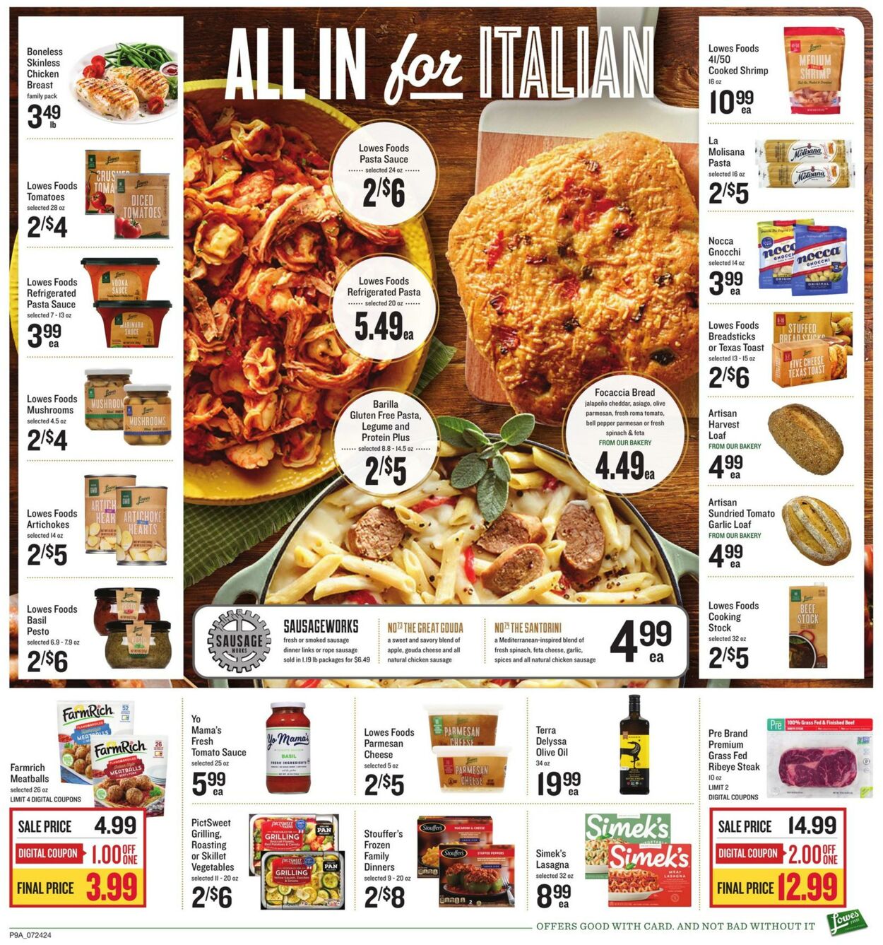 Weekly ad Lowes Foods 07/24/2024 - 07/30/2024