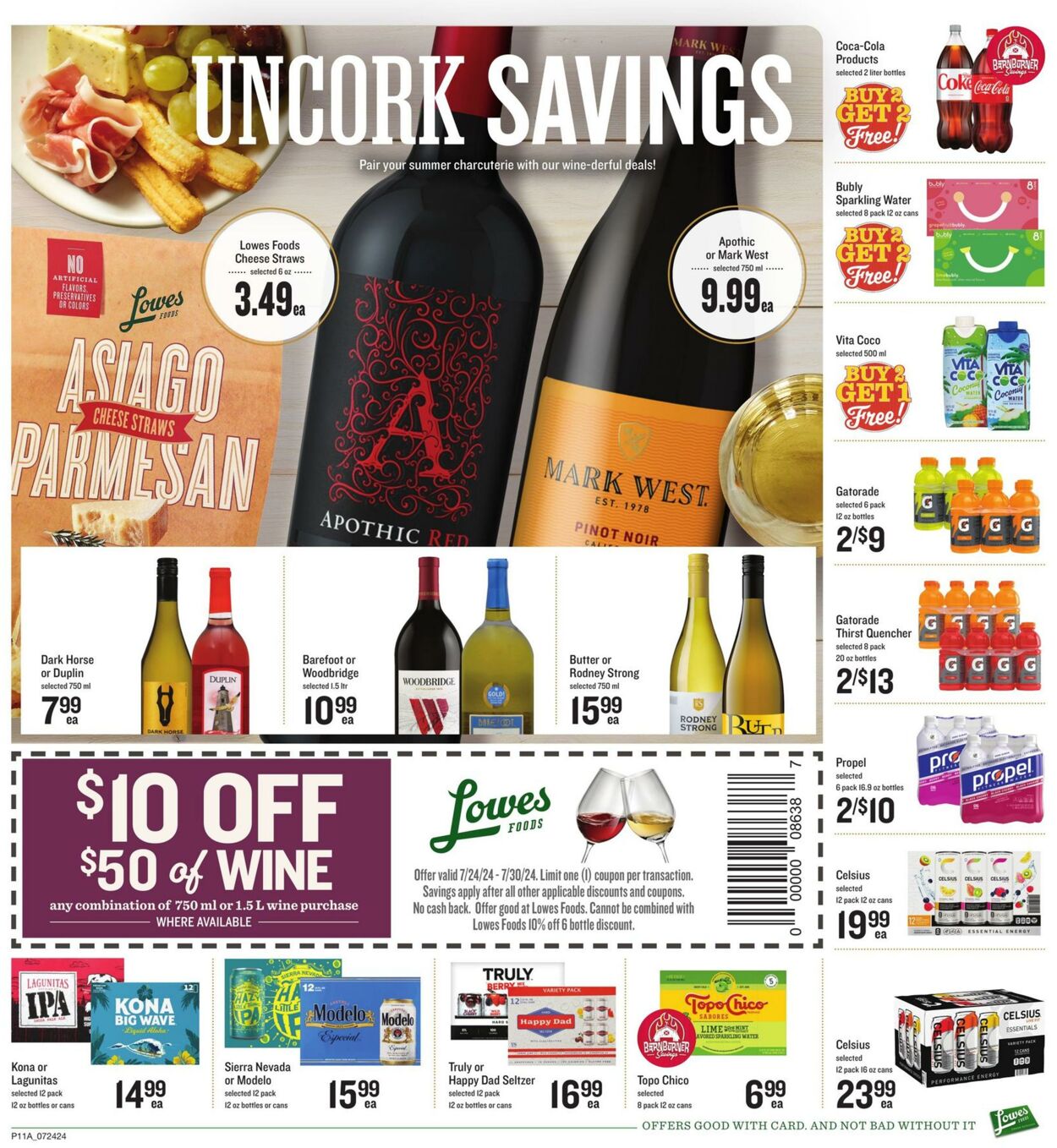 Weekly ad Lowes Foods 07/24/2024 - 07/30/2024