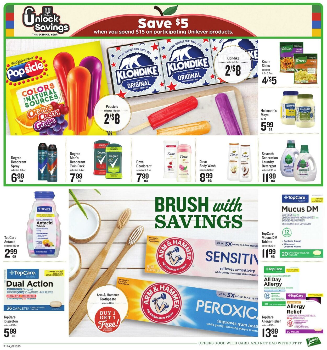 Weekly ad Lowes Foods 08/13/2025 - 08/19/2025