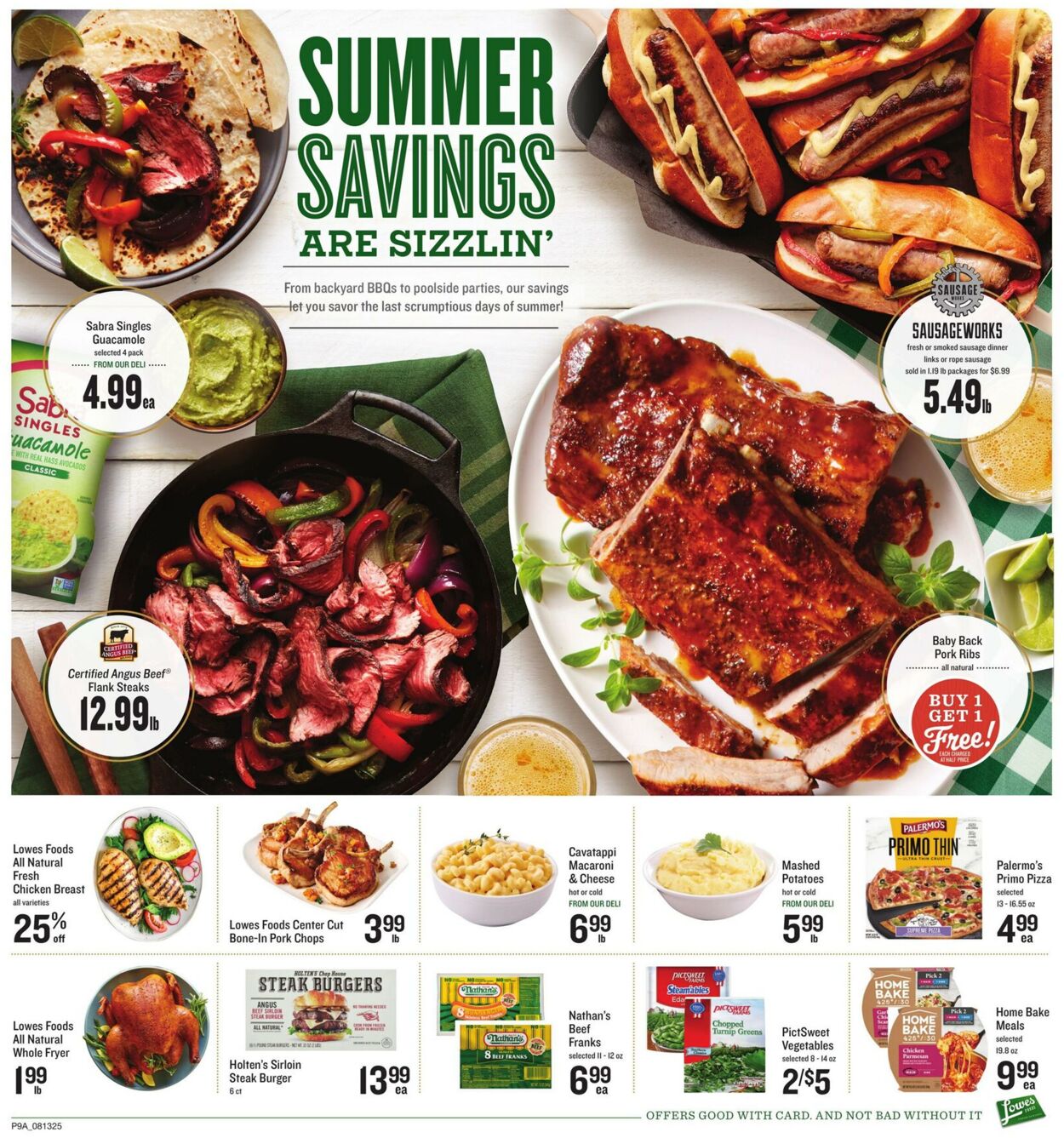 Weekly ad Lowes Foods 08/13/2025 - 08/19/2025