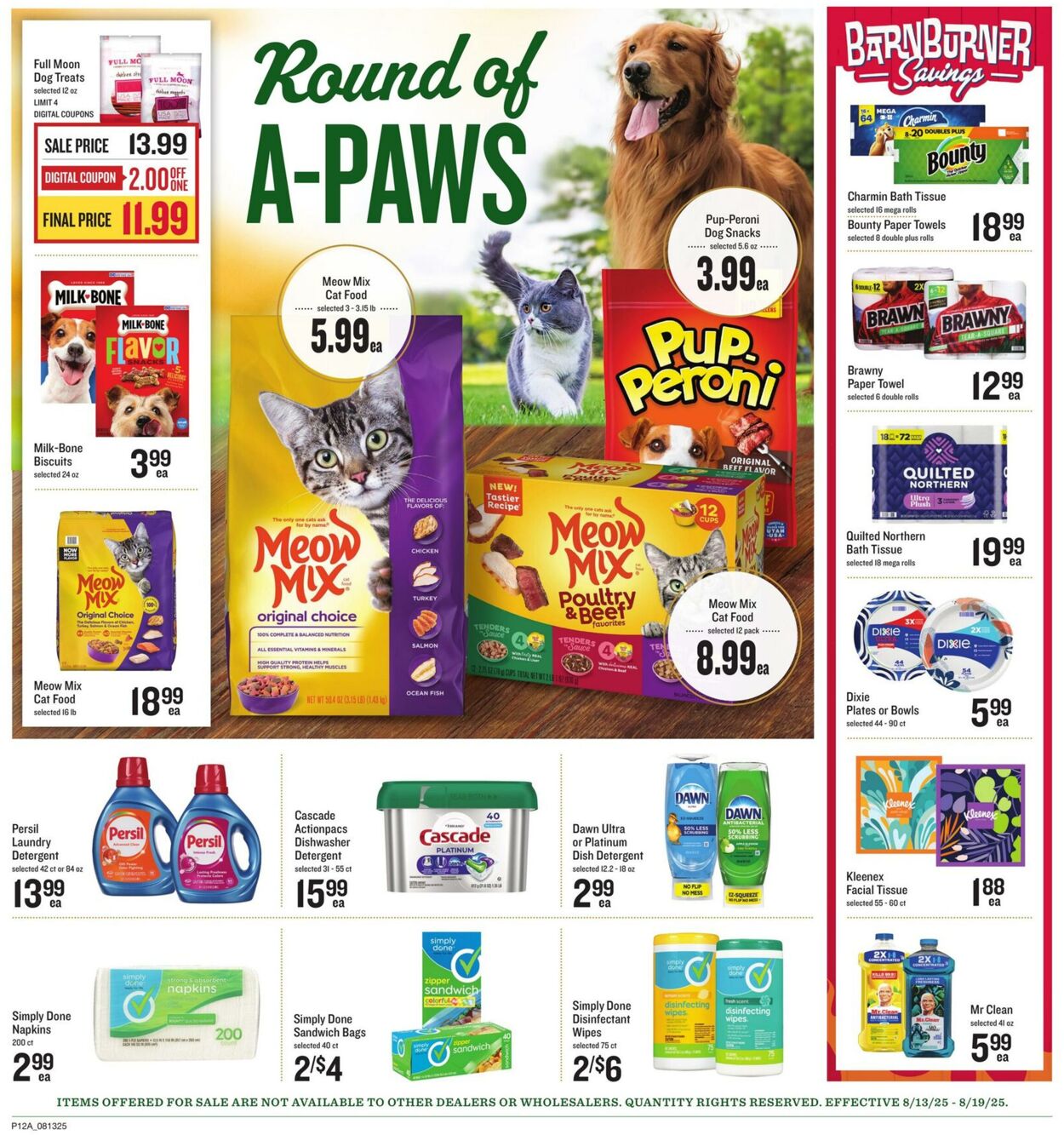 Weekly ad Lowes Foods 08/13/2025 - 08/19/2025