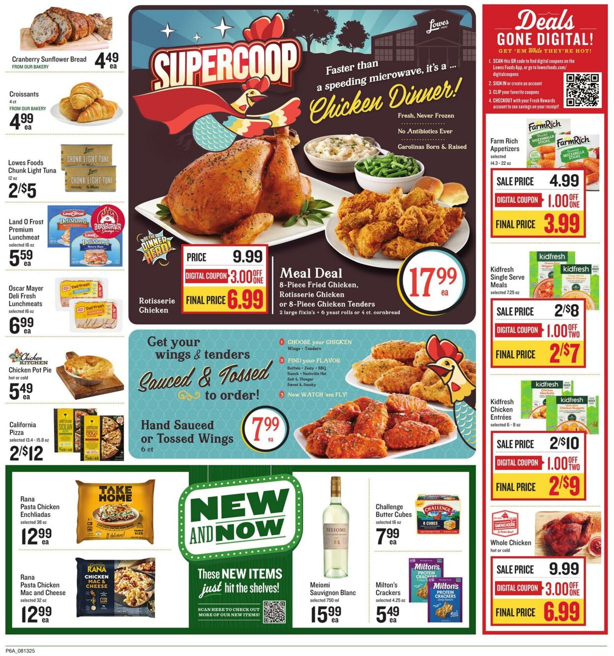 Weekly ad Lowes Foods 08/13/2025 - 08/19/2025