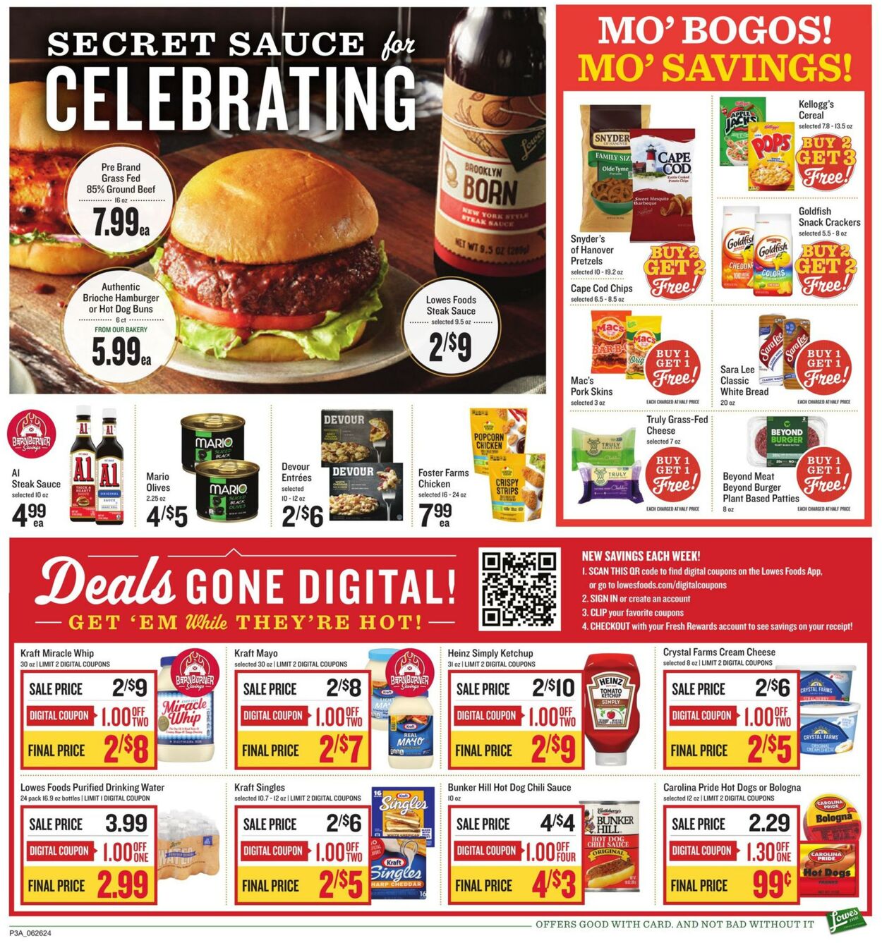 Weekly ad Lowes Foods 06/26/2024 - 07/04/2024
