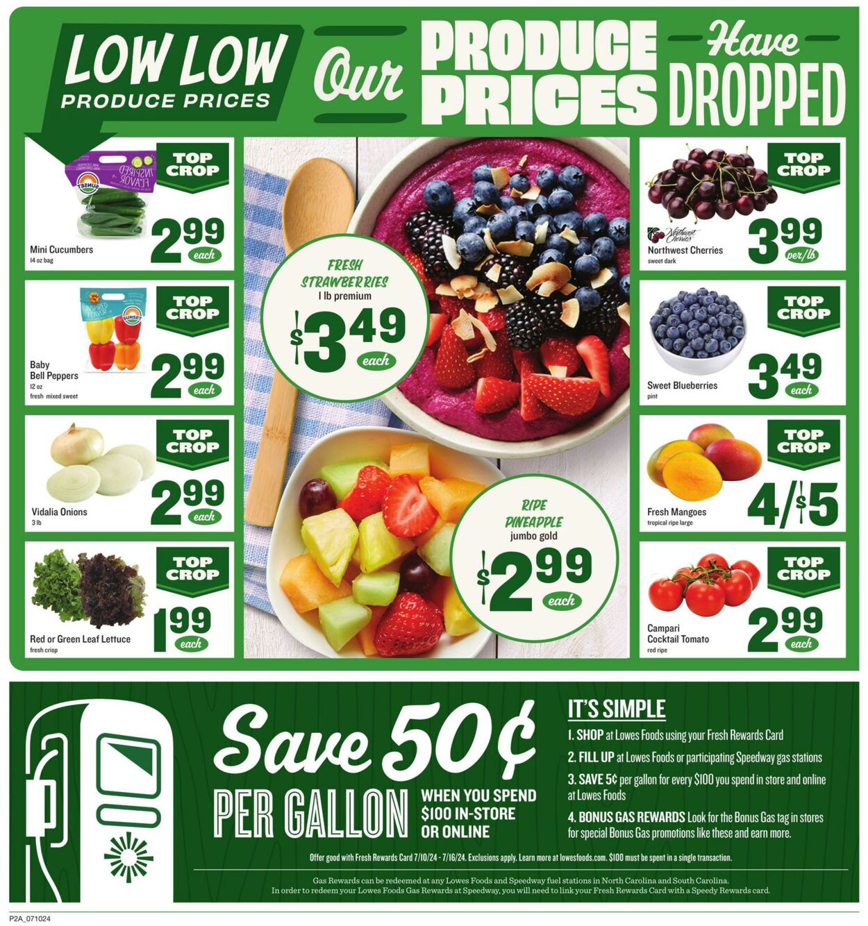 Weekly ad Lowes Foods 07/10/2024 - 07/16/2024