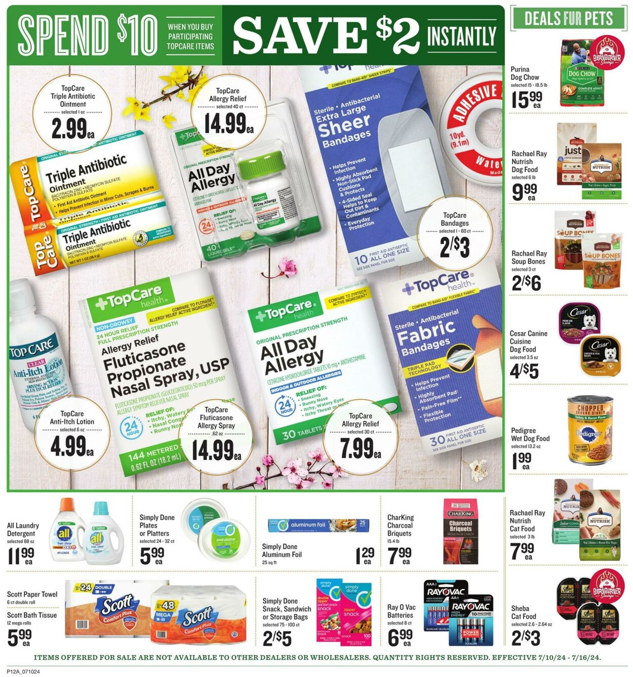 Weekly ad Lowes Foods 07/10/2024 - 07/16/2024