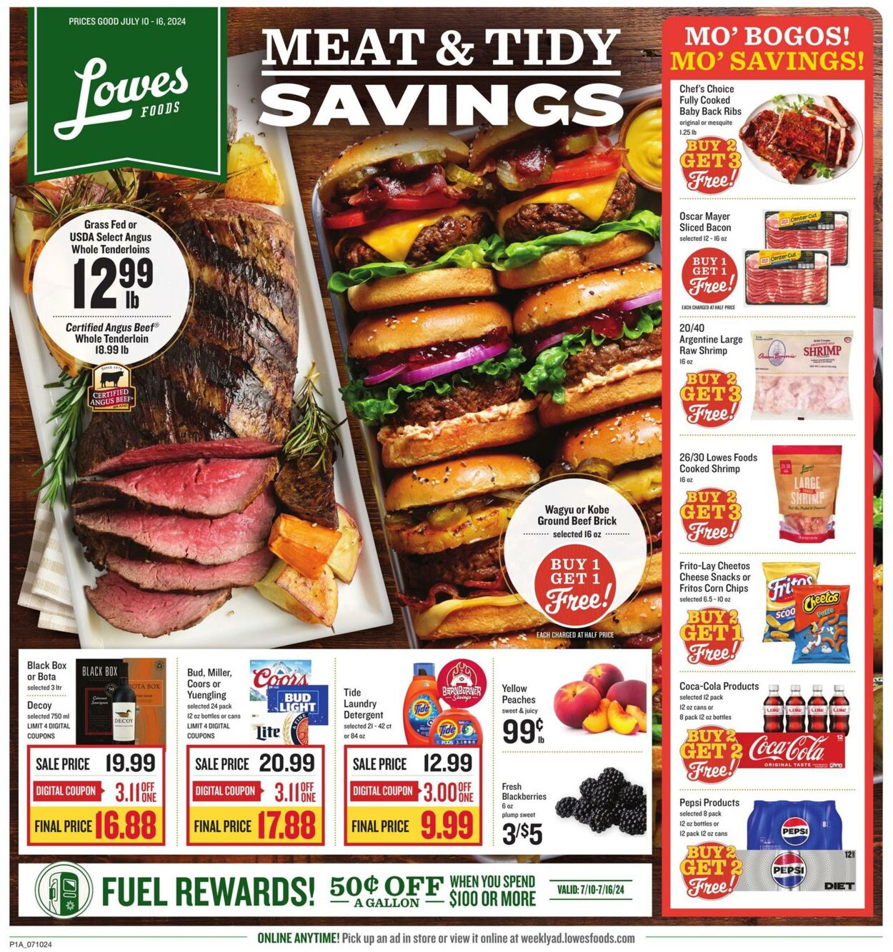 Weekly ad Lowes Foods 07/10/2024 - 07/16/2024