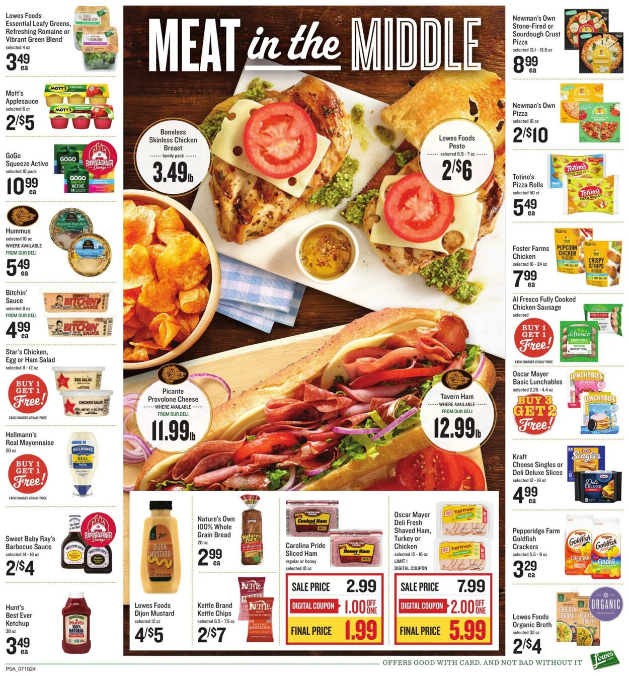 Weekly ad Lowes Foods 07/10/2024 - 07/16/2024